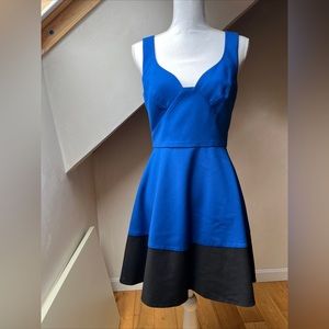 💜SOLD💜Black Halo High Low Cocktail Dress size 8